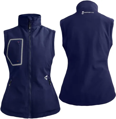 Vista 4 de Gerbing 7V Torrid 2.0 Softshell Chaleco para mujer, funciona con pilas, 8 horas de tiempo de funcionamiento