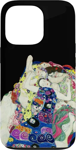 Vista 10 de Gustav Klimt The Maiden Painting Funda para iPhone 17
