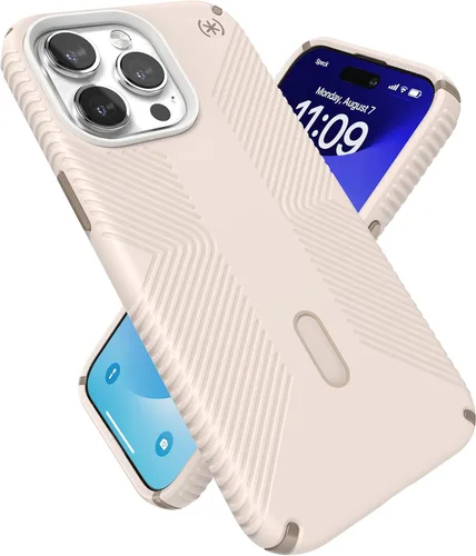 Vista 8 de Speck Funda para iPhone 15 Pro Max – ClickLock con bloqueo antideslizante, diseñada para MagSafe, agarre de protección contra caídas, resistente a