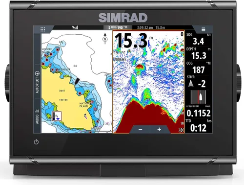 Vista 4 de Simrad GO7 XSR - plotter de 7 pulgadas (sin transductor) con tarjeta C-MAP Discover Chart