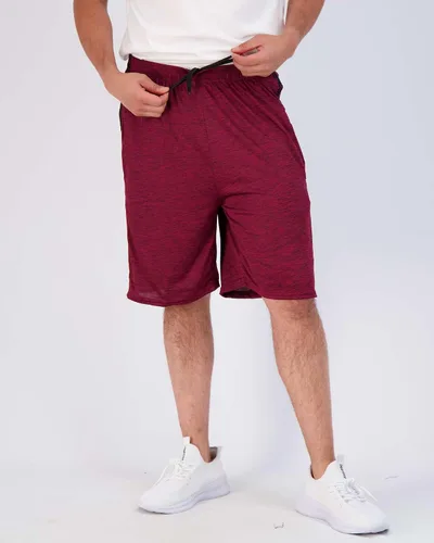 Vista 4 de Real Essentials Paquete de 5 para hombre: pantalones cortos Dry-Fit de 9" - Gimnasio atlético, entrenamiento, baloncesto, correr, bolsillos casuales