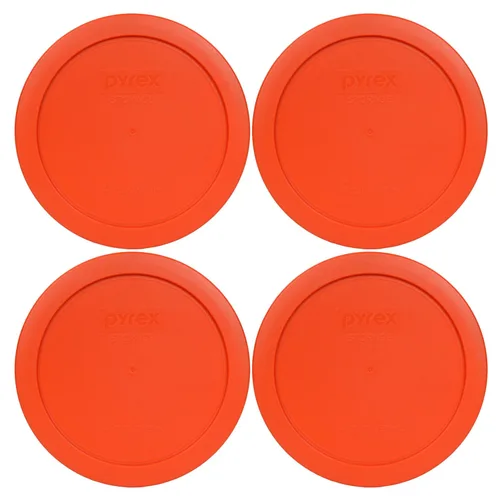 Vista 34 de Pyrex 7201-PC (4 tazas) Berry Pink - Tapa de almacenamiento para cuencos de vidrio, fabricada en Estados Unidos