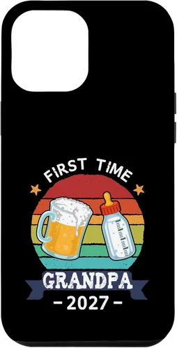 Vista 26 de First Time Grandpa 2027 Proud New Dad Grandpa Case for iPhone 17