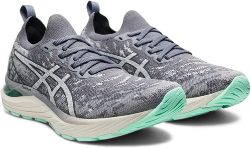 Vista 2 de ASICS Zapatillas de correr Gel-Cumulus 23 Mesh Knit para mujer, Gris