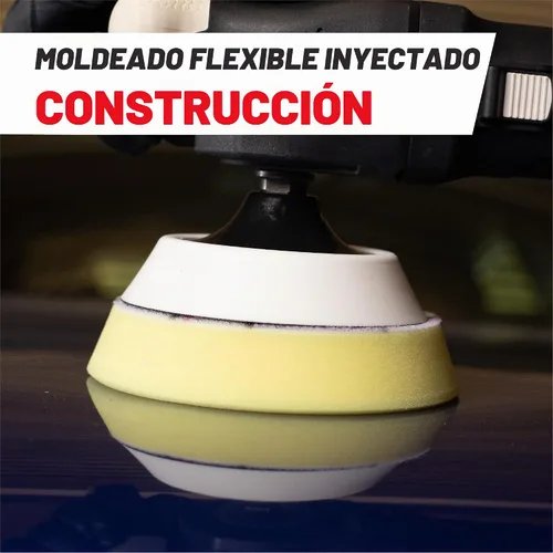 Vista 5 de Maxshine 2" Juego Universal Profesional de Almohadillas Giratorias para Pulidor – Placa de Alto Rendimiento de 50mm con Rosca de 5/8" – Compatible