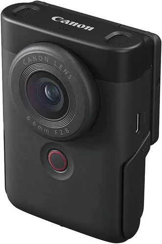 Vista 8 de Canon PowerShot V10 Cámara compacta para vlogging, sensor CMOS de 1 pulgada, transmisión de video 4K, lente de zoom de ángulo ancho integrado, LCD