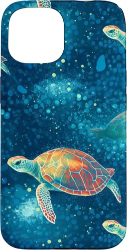 Vista 6 de iPhone 16 Magical Sea Turtles Case