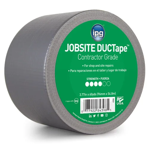 Vista 10 de IPG - JobSite DUCTape - Cinta adhesiva de color Negro