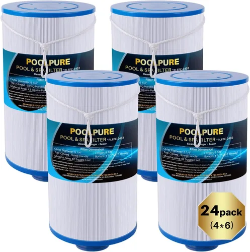 Vista 8 de POOLPURE Filtro de spa que reemplaza a Watkins 303279, PFF42TC-P4, 5CH-37, 78460, FC-2402, Lifesmart, Freeflow, AquaTerra, Hydromaster, Grandmaster