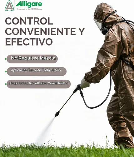 Vista 6 de ALLIGARE Triumph RTU herbicida herbicida mata tocones de árbol listo para usar con tinte azul, controla las plantas leñosas y evita que broten