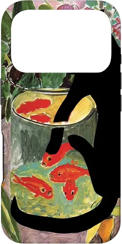 Vista 30 de Matisse's Goldfish and A Cat Case for iPhone 17