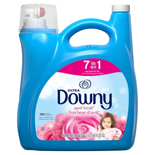 Vista 8 de Downy Ultra Laundry - Suavizante líquido para telas (acondicionador de telas), April Fresh, 44 onzas líquidas, 60 cargas