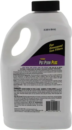 Vista 2 de American Water Solutions KP65N Pro Products Pot Perm Greensand Filtro de hierro regenerante