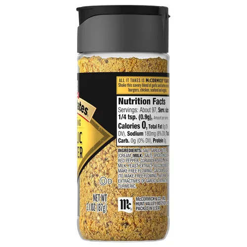 Vista 22 de McCormick Grill Mates Condimento de mantequilla de ajo, 3.1 oz