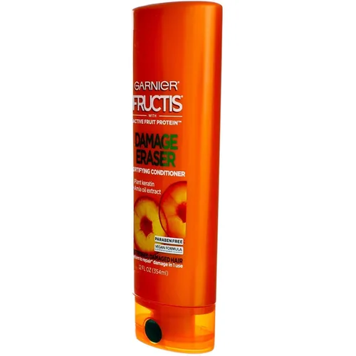Vista 5 de Garnier Fructis - Acondicionador de borrador de daño, cabello dañado, 12 onzas líquidas
