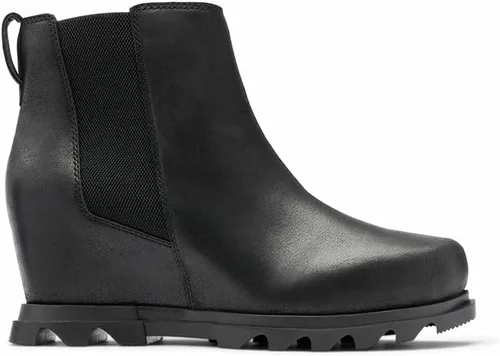 Vista 2 de SOREL Botas Chelsea Joan of Arctic Wedge III para mujer, botas de cuña de cuero impermeables