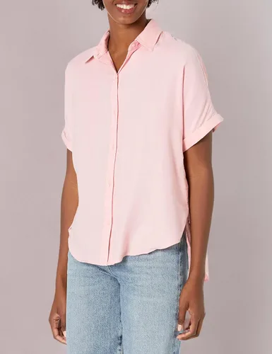 Vista 3 de Gloria Vanderbilt Camisa de manga corta con botones para mujer