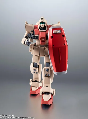 Vista 10 de TAMASHII NATIONS - Traje móvil Gundam The 08th MS Team - RGM-79(G) GM Ground Type Versión A.N.I.M.E., Figura Coleccionable de Robot Spirits Gundam