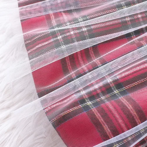 Vista 4 de Vestido de Navidad para niñas de 3 a 8 años