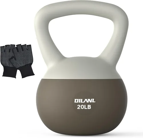 Vista 8 de Soft Kettlebell, Safe Strength Training Kettle bell, Cushioned Impact-Resistant Base and Anti-Slip Grip Weight, Kettlebells Set for Home Workouts