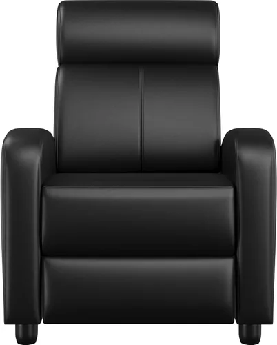 Vista 21 de Yaheetech Silla reclinable de pana para sofá individual, asiento de cine en casa, silla reclinable moderna ajustable para sala de estar, dormitorio