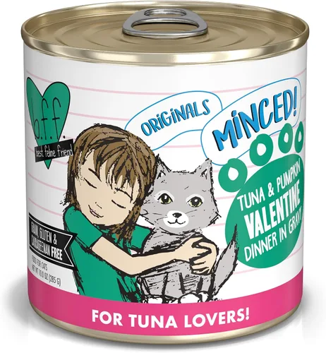 Vista 24 de Weruva BFF - Comida húmeda natural para gatos, atún y pollo 4 Eva en salsa, lata de 3 onzas, paquete de 24