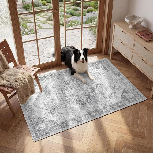 Vista 32 de Garvee Alfombra vintage Beige