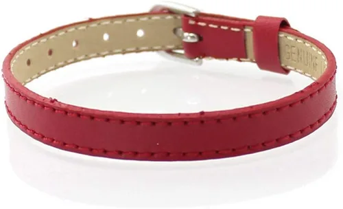 Vista 9 de Ginooars 10/20 pulseras de cuero genuino de 0.315 pulgadas (0.315 in), pulseras deslizantes para letras deslizantes de 0.315 pulgadas, dijes