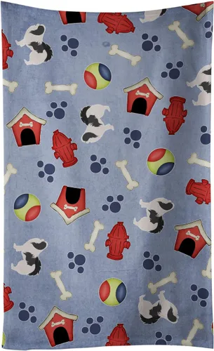 Vista 97 de Caroline's Treasures BB3948KTWL Affenpinscher Dog House Collection - Toalla de cocina para invitados, toalla de baño decorativa para cara, té, paño