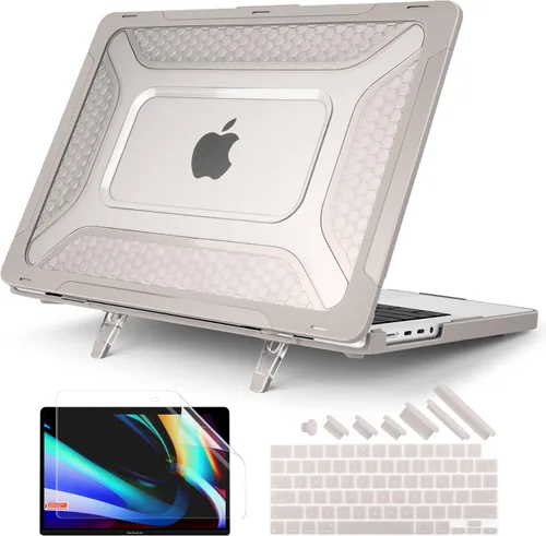 Vista 11 de Batianda Extreme - Funda resistente para MacBook Pro de 14 pulgadas 2026 Negro