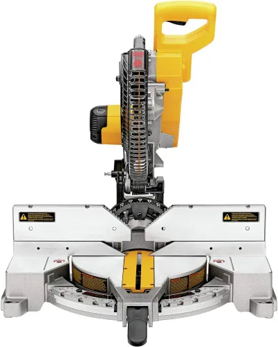 Vista 2 de DEWALT Sierra ingletadora compuesta de 12 pulgadas de doble bisel, 15 amperios (DW716)