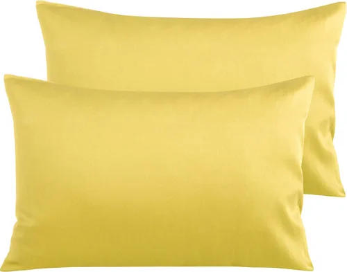 Vista 19 de NTBAY Fundas de Almohada de Algodón Egipcio Queen - Juego de 2, Fundas de Almohada de Algodón de 500 Hilos - Fundas de Almohada Suaves