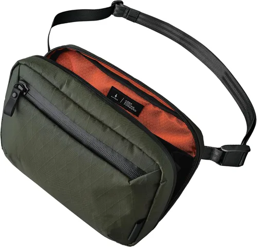 Vista 10 de ALPAKA Elements Tech Case Mini Tech Pouch 1.5L Cable Bag Negro X-Pac VX42 Weatherproof Fabric, YKK Aquaguard Zipper, Detachable Shoulder Strap