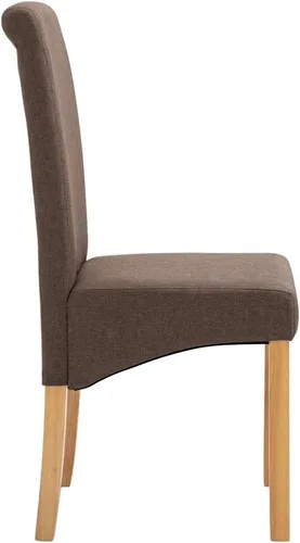 Vista 13 de Dining Chairs 4 Pcs Yellow Fabric,Living Room Dining Chairs,Counter Dining Chairs Suitable for Daily Dining Or Special Events Such As Meetings