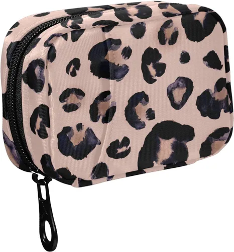 Vista 10 de Fustylead Organizador estético de píldoras de hongos rojos Amanita, bolsa de viaje, pequeño estuche portátil para píldoras para vitaminas y aceite