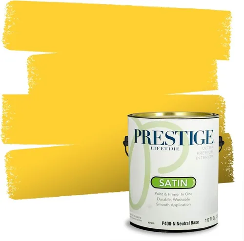 Vista 221 de PRESTIGE Pinturas de pintura exterior e imprimación en uno, 1 galón, plano, combinación comparable de Benjamin Moore* Pila de heno