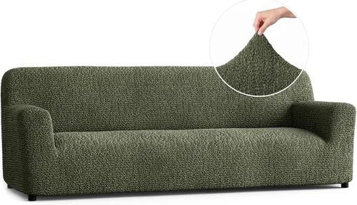 Vista 13 de PAULATO BY GA.I.CO. Funda para Silla - Funda para Sillón - Funda para Sillón - Funda de Tela Suave - Protector de Muebles Elegante de Ajuste Ceniza