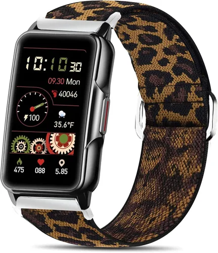 Vista 13 de Lamshaw Compatible con la correa de reloj inteligente Mindrose, correa ajustable elástica elástica de 0.71 pulgadas, compatible con reloj Mindrose