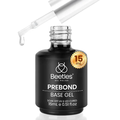 Vista 15 de Beetles - Juego de capa superior y base de gel que no se limpia para esmalte de uñas de gel 2pcs 0.5 fl oz Super Brillante y Larga Duración Soak