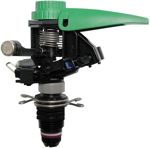 Vista 5 de Rainbird Nacional SLS 25pjdac Impulse Sprinkler, latón, 50-ft., 1, Metálico