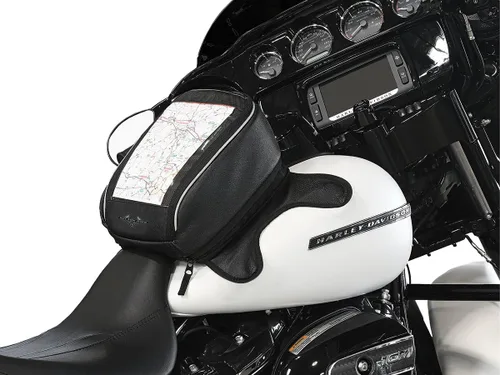 Vista 5 de Nelson-Rigg Route 1 Journey Highway Cruiser Bolsa Magnética para Tanque, Compatible con Harley Davidson, Indian, Honda, Yamaha, Suzuki y más