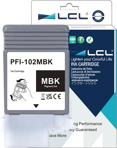 Vista 10 de LCL PFI102 Cartucho de tinta negra de repuesto para Canon PFI-102 PFI-102BK para Canon imagePROGRAF iPF500 iPF510 iPF600 iPF605 iPF610 iPF650 iPF655