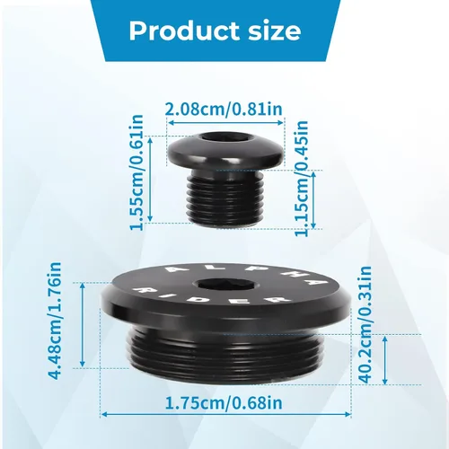 Vista 6 de Tornillos de remplazo de tapa de distribución del motor de motocicleta, para SUZUKI QUADSPORT Z400 LTZ400 Z250 LTR 450, tapa de distribución
