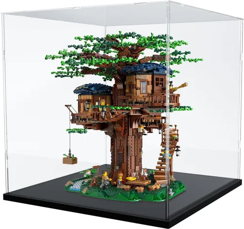 Vista 42 de Choowin Vitrina de acrílico para casco de Lego Star Wars para casco de Lego Capitán Rex, vitrinas de acrílico transparente grueso