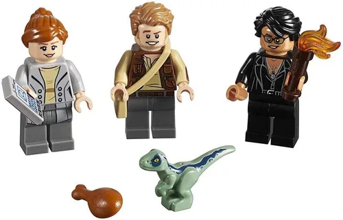 Vista 3 de LEGO 2018 Bricktober Jurassic World Minifigura Set 2/4