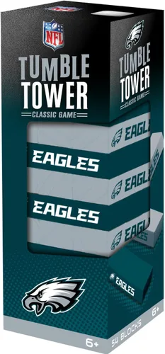 Vista 11 de MasterPieces Día del juego - NFL San Francisco 49ers - Torre de caída con licencia oficial, bloques de madera real