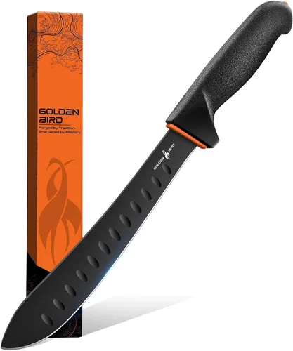 Vista 10 de Golden Bird Cuchillo de revestimiento para desollar - Hoja de punta