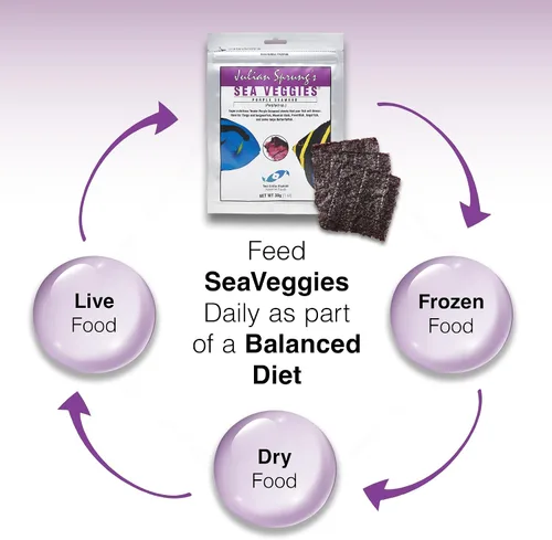 Vista 6 de Two Little Fishies ATLSVPS4 Sea Veg-Purple Seaweed, bolsa de 1 onza