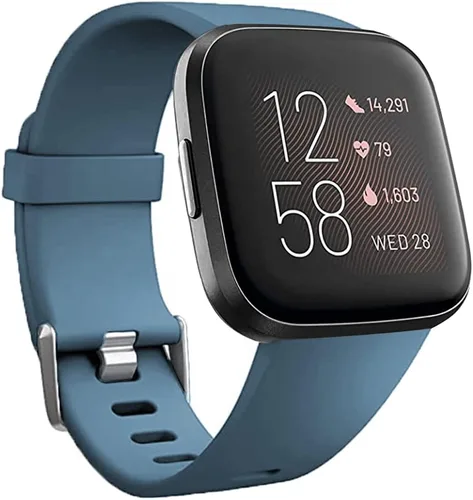 Vista 15 de Bandas de repuesto compatibles con Fitbit Versa/Versa 2 / Versa Lite, correa ajustable de silicona para accesorios clásicos, correas de fitness