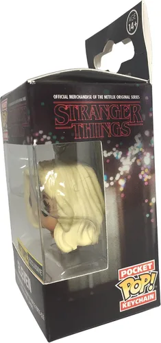 Vista 3 de Stranger Things Pocket Pop! Llavero Once (peluca)